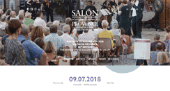 Desktop Screenshot of festival-salon.fr
